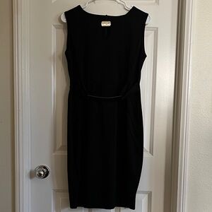 Elegant Black Sleeveless Mini Dress